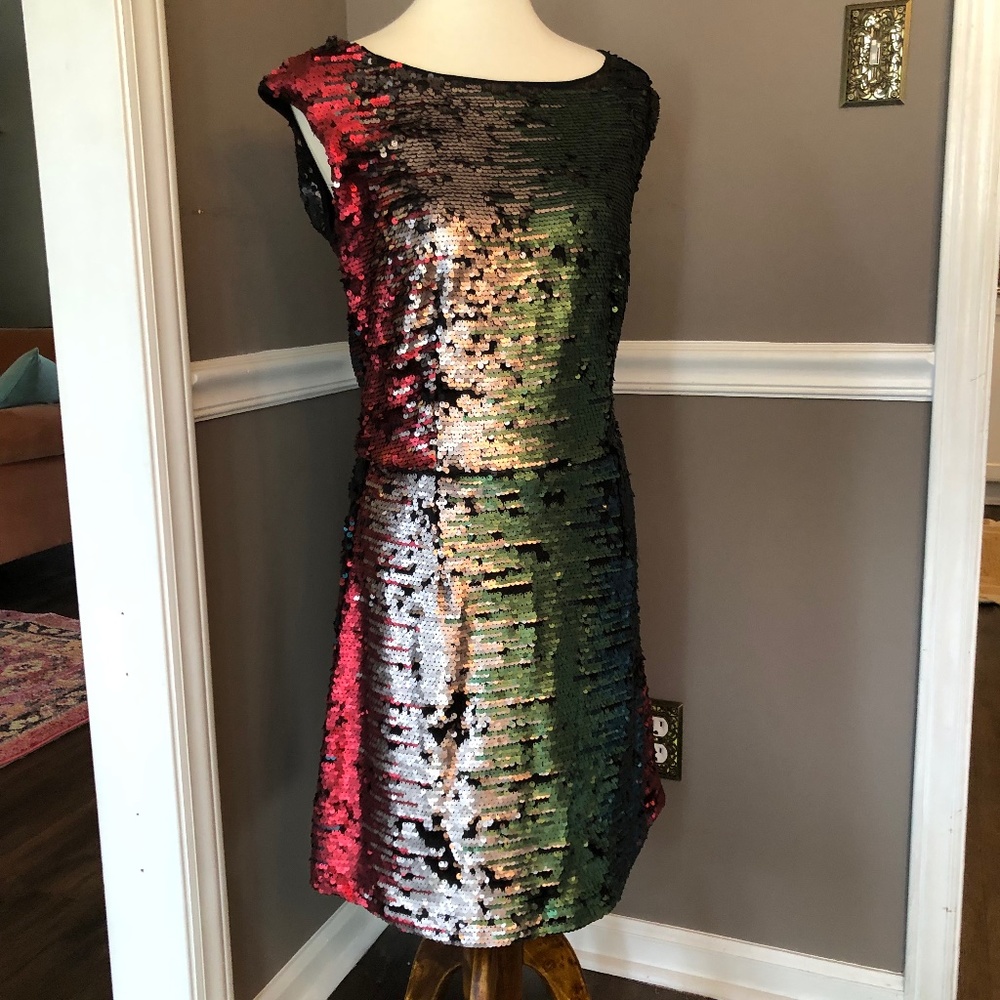 Louche Sequin Dress